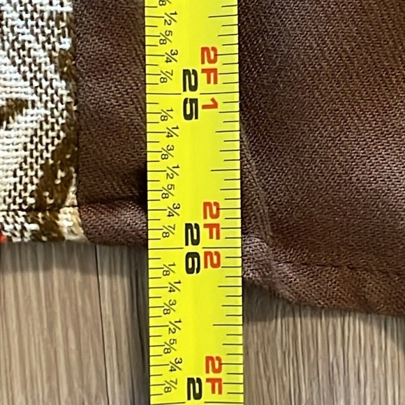 Judith March Anthropologie Women Tunic Large Brown Embroidered Lagenlook - Picture 15 of 16